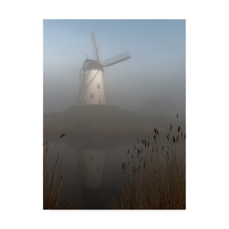 Elisabeth Wehrmann 'Foggy Morning' Canvas Art,24x32